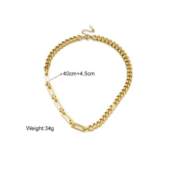 Authentic Louis Vuitton Gold Padlock W/ Unbranded Stainless Steel Chain&Bracelet - Picture 17 of 17